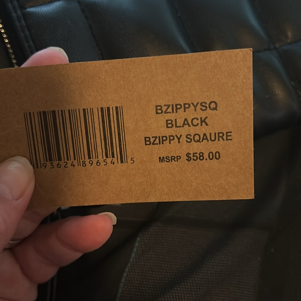 Steve Madden Black BZippy Square - Picture 7 of 8